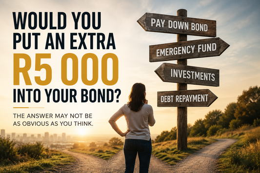 Should You Put An Extra R5 000 Into Your Bond? Maybe Not.