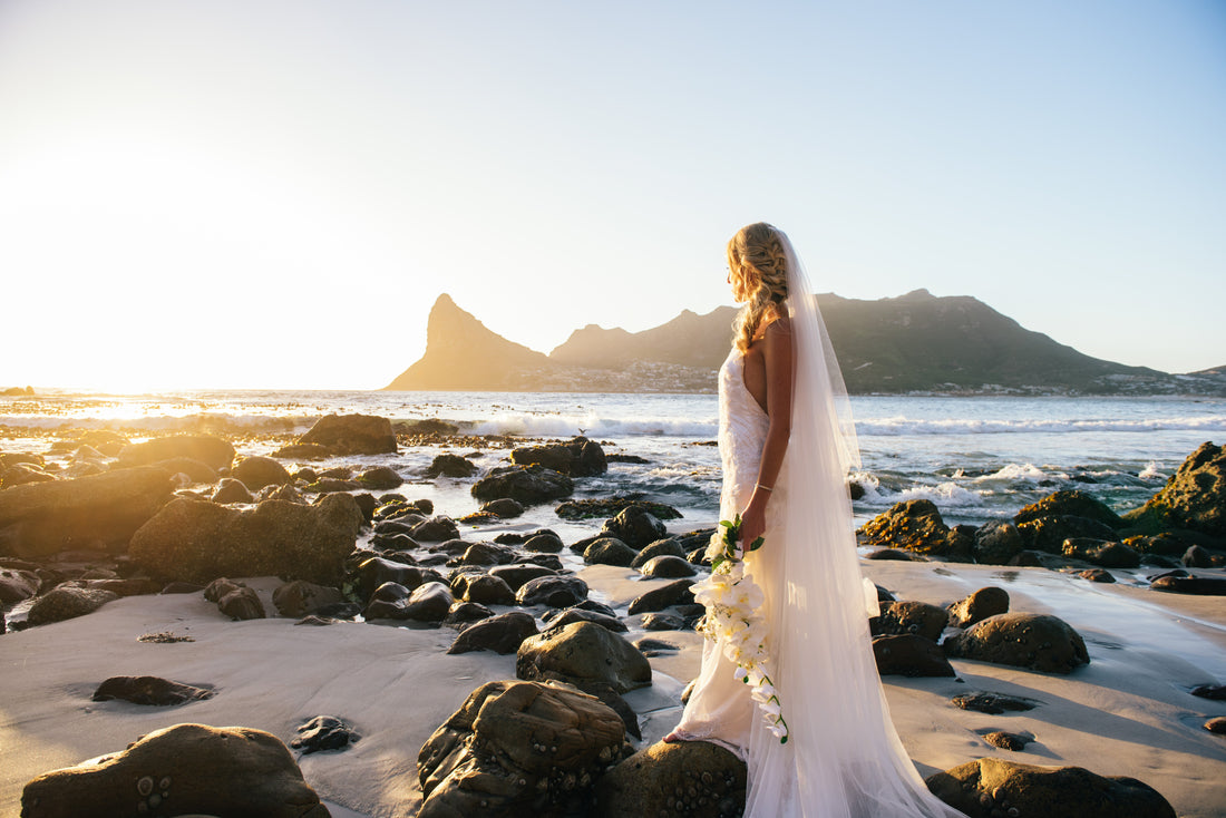 Golden Hour Romance at Tintswalo Atlantic – A Sunset Portrait Collection