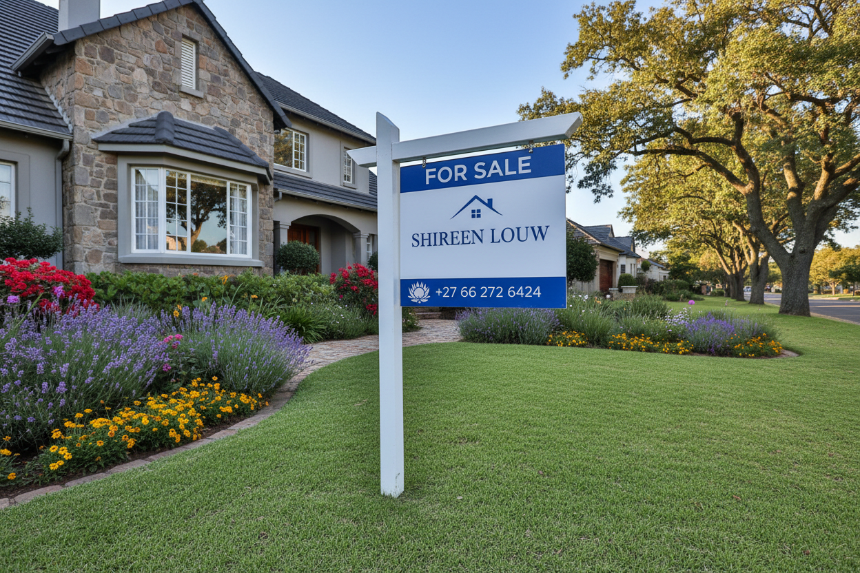 The agent name needs to be Shireen louw with +27 66 272 6424 contact number